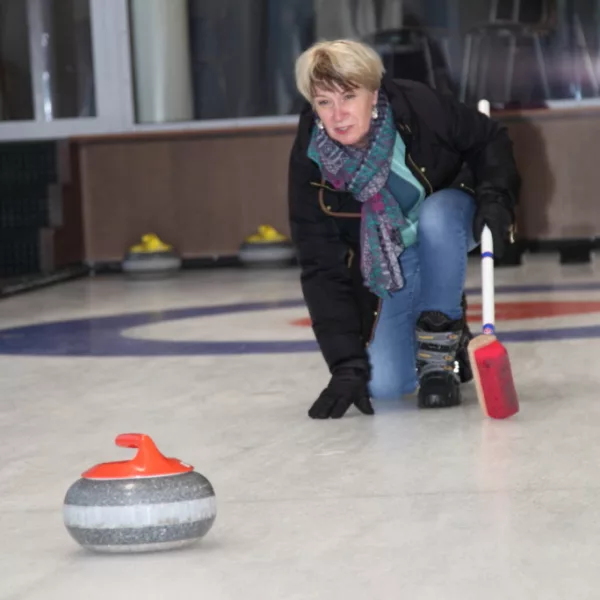 Sortie hivernale 2017, curling à Crans-Montana