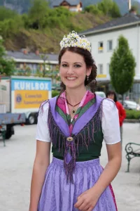 Königin Brigitte Maier Narzissenfest 2017