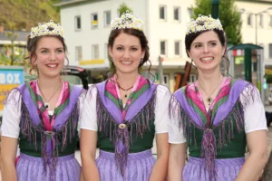 Die Hoheiten, Prinzessin ♥ Maria Benischek ♥, Königin ♥Brigitte Maier♥ und Prinzessin ♥ Lisa Streuβnig ♥ (v.l.n.r)