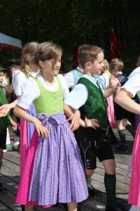 Kinder der Altausseer Tanzgruppe