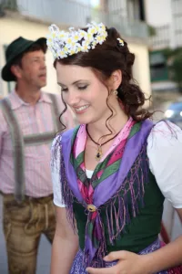 Königin Brigitte Maier Narzissenfest 2017