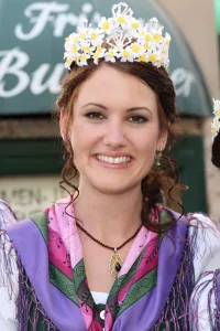 Königin Brigitte Maier Narzissenfest 2017