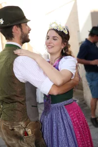 Prinzessin Maria Benischek beim Tanzen Narzissenfest 2017