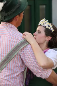 Prinzessin Lisa Streuβnig beim Tanzen Narzissenfest 2017