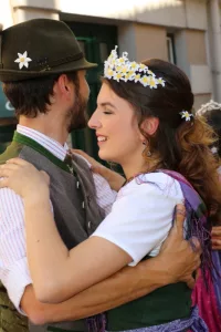Prinzessin Maria Benischek beim Tanzen Narzissenfest 2017