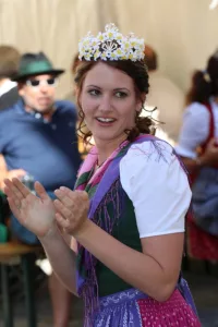 Königin Brigitte Maier Narzissenfest 2017