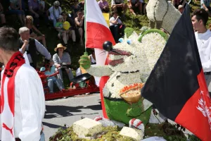 Narzissenfest 2017. Korso in Bad Aussee Narzissenfest 2017