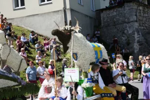 Narzissenfest 2017. Korso in Bad Aussee Narzissenfest 2017