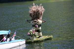 Narzissenfest 2017. Korso auf dem Grundlsee